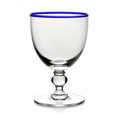 William Yeoward Crystal Siena Water Glass In Blue