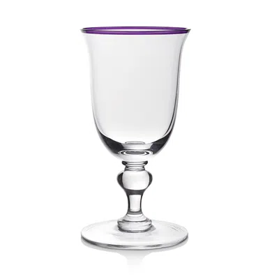 William Yeoward Crystal Siena Wine Glass In Green