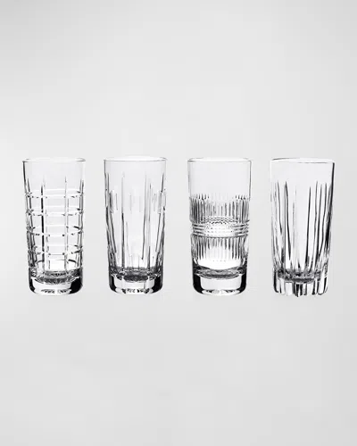 William Yeoward Crystal Skye 10 Oz. Highball Tumblers, Set Of 4 In Transparent