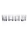 William Yeoward Crystal Skye Double Old Fashioned, Set Of 4 In Clear