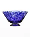 William Yeoward Crystal Vanessa Blue Bowl, 10"