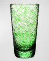 William Yeoward Crystal Vanessa Highball Tumbler In Green