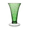 William Yeoward Crystal Vanessa Vase, 11" In Forest Green