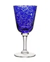 William Yeoward Crystal Vanessa Wine Glass, Blue