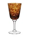 WILLIAM YEOWARD CRYSTAL VANESSA WINE GLASS, TORTOISE