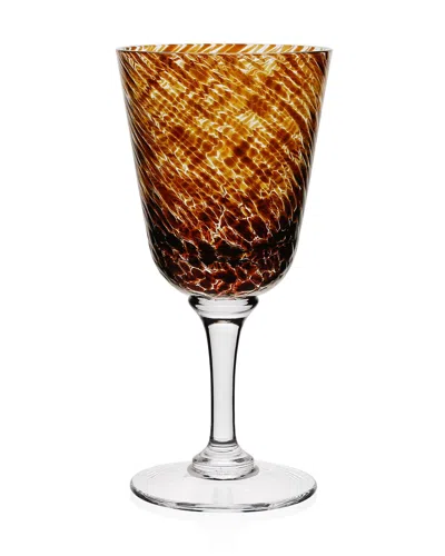 William Yeoward Crystal Vanessa Wine Glass In Brown Pattern