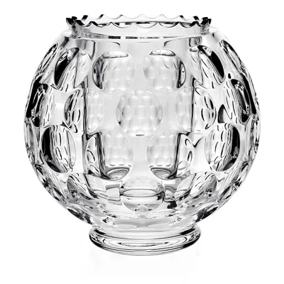 William Yeoward Crystal Victoria Vase With Center Insert In Transparent