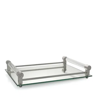 William Yeoward Crystal William Yeoward Coco Mirrored Bar/vanity Tray In Clear