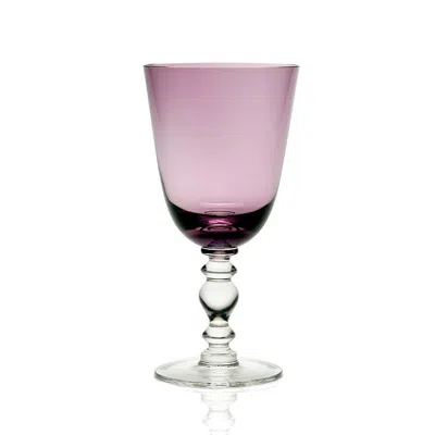 William Yeoward Crystal William Yeoward Country Fanny Goblet In Amethyst