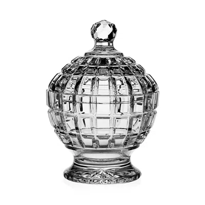 William Yeoward Crystal William Yeoward Eugenie Covered Bonbonniere In Clear
