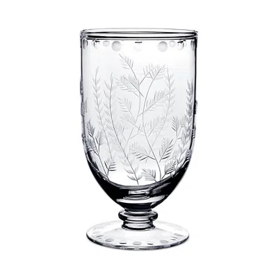 William Yeoward Crystal William Yeoward Fern Footed Vase In Transparent