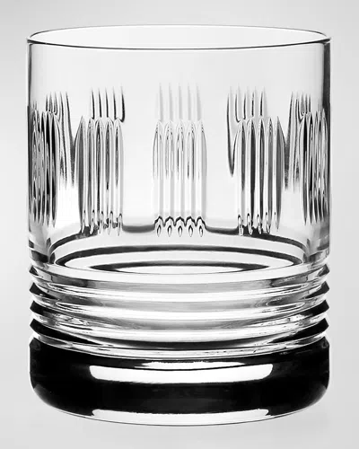 WILLIAM YEOWARD CRYSTAL ZELDA DOUBLE OLD FASHIONED GLASS