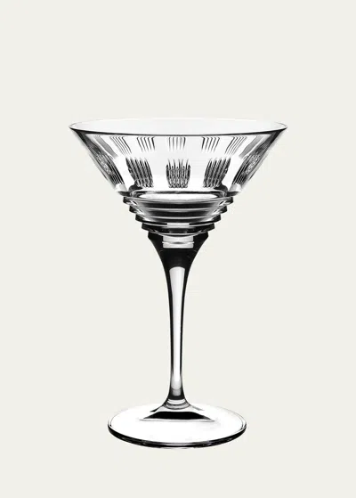 WILLIAM YEOWARD CRYSTAL ZELDA MARTINI COCKTAIL GLASS