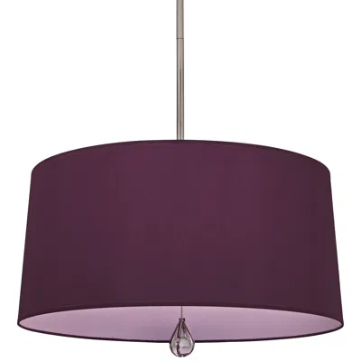 Williamsburg Custis Collection 25 1/2" Wide Greenhow Grape Pendant In Purple