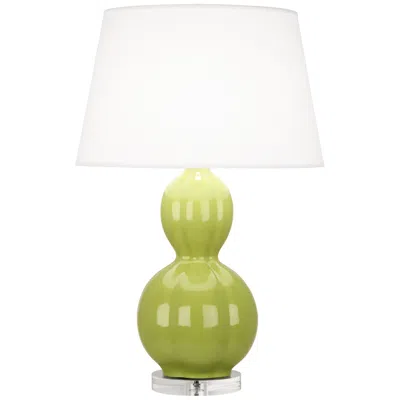 Williamsburg Robert Abbey Randolph 30 3/4" Parrot Green Ceramic Table Lamp