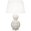 Williamsburg Robert Abbey Randolph Bruton 30 3/4" White Ceramic Table Lamp In Multi
