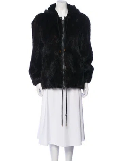 Pre-owned Willmann's Fur Jacket In Black