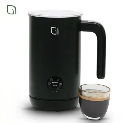 Willow 4-in-1 Electric Milk Frother And Steamer - Barista Quality Froth Steam - Hot And Cold Foam Options - In Black