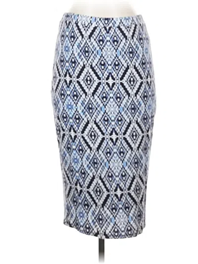 Pre-owned Willow & Clay Casual Skirt In Blue