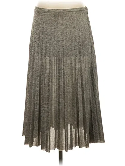 Pre-owned Willow & Clay Casual Skirt In Gray