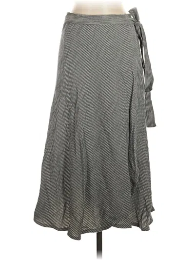 Pre-owned Willow & Clay Casual Skirt In Gray