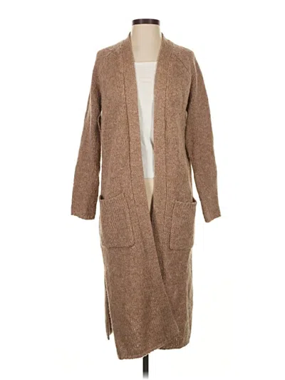 Pre-owned Willow & Clay Kimono In Brown