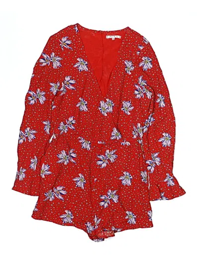 Pre-owned Willow & Clay Kimono In Red
