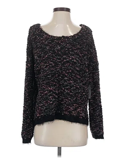 Pre-owned Willow & Clay Pullover Sweater In Black