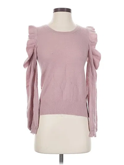 Pre-owned Willow & Clay Pullover Sweater In Pink