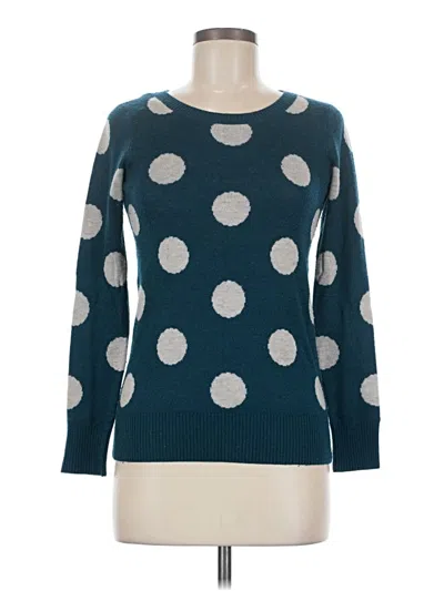 Pre-owned Willow & Clay Pullover Sweater In Teal
