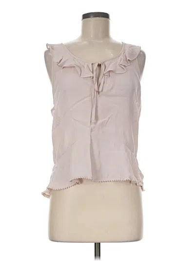 Pre-owned Willow & Clay Sleeveless Blouse In Pink