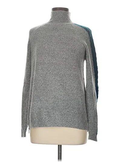 Pre-owned Willow & Clay Turtleneck Sweater In Gray