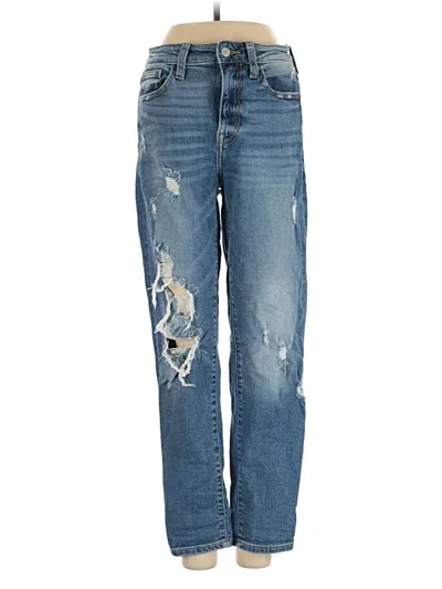 Pre-owned Willow & Root Jeans In Blue