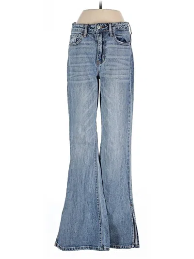 Pre-owned Willow & Root Jeans In Blue