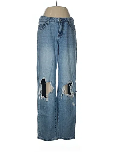 Pre-owned Willow & Root Jeans In Blue