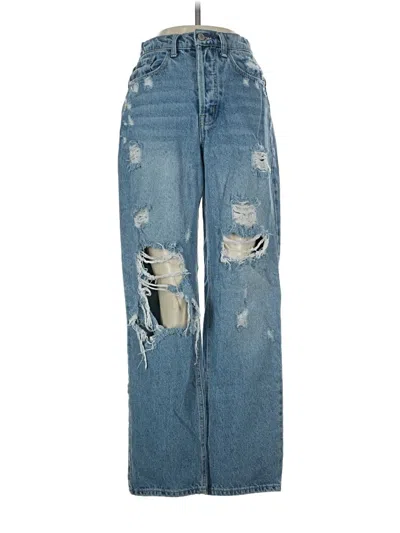 Pre-owned Willow & Root Jeans In Blue
