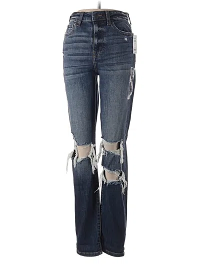 Pre-owned Willow & Root Jeans In Blue