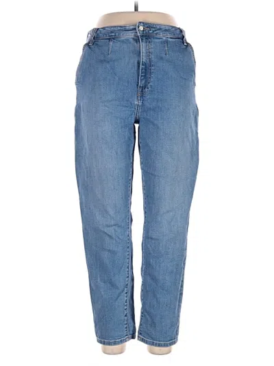 Pre-owned Willow & Root Jeans In Blue