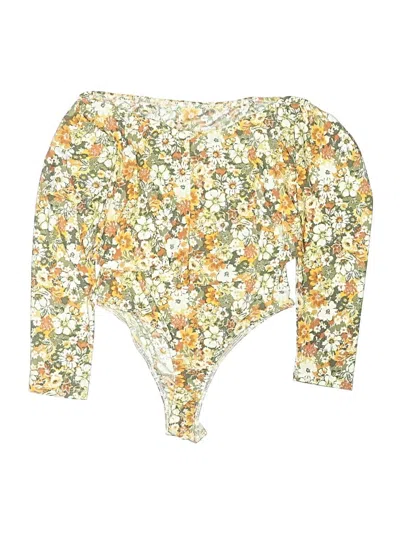 Pre-owned Willow & Root Kimono In Yellow