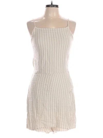 Pre-owned Willow & Root Romper In Ivory