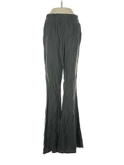 Pre-owned Willow & Root Track Pants In Green