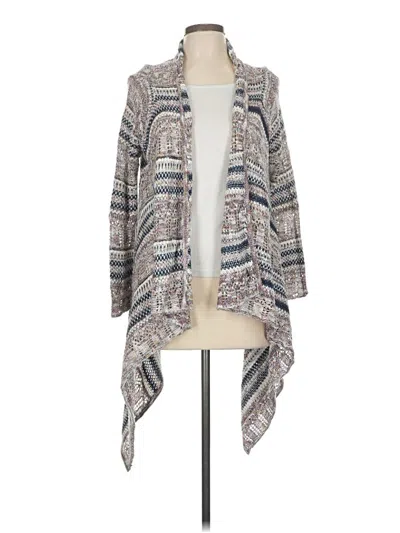 Pre-owned Willow & Wind Cardigan Sweater In Gray