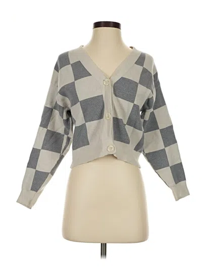 Pre-owned Willow & Wind Cardigan Sweater In Gray