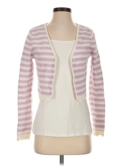 Pre-owned Willow & Wind Cardigan Sweater In Pink