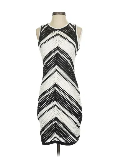 Pre-owned Willow & Wind Casual Dress In White