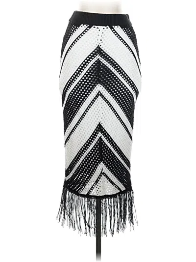 Pre-owned Willow & Wind Casual Skirt In Black