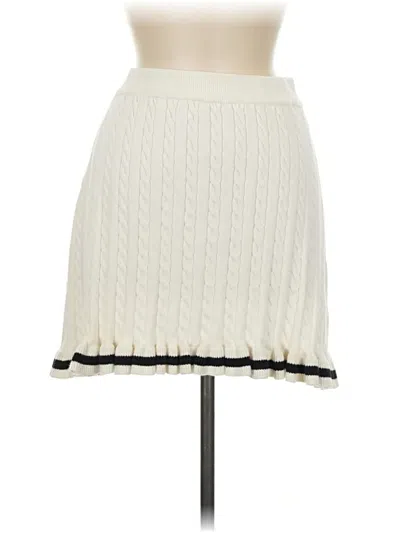 Pre-owned Willow & Wind Casual Skirt In Black