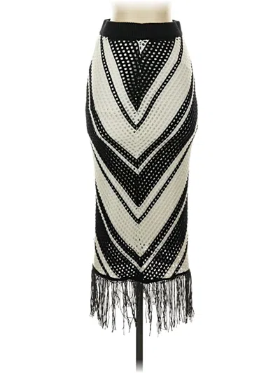 Pre-owned Willow & Wind Casual Skirt In White