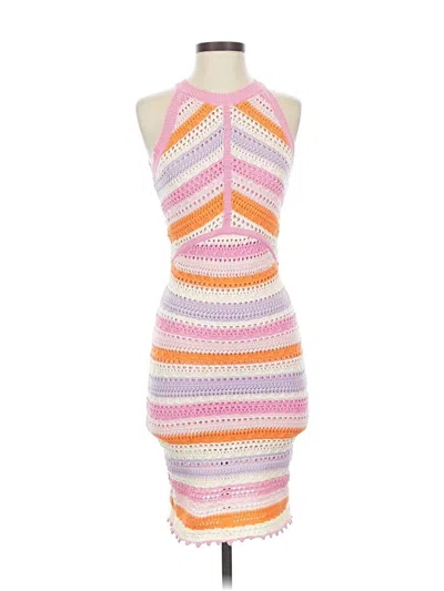 Pre-owned Willow & Wind Cocktail Dress In Pink