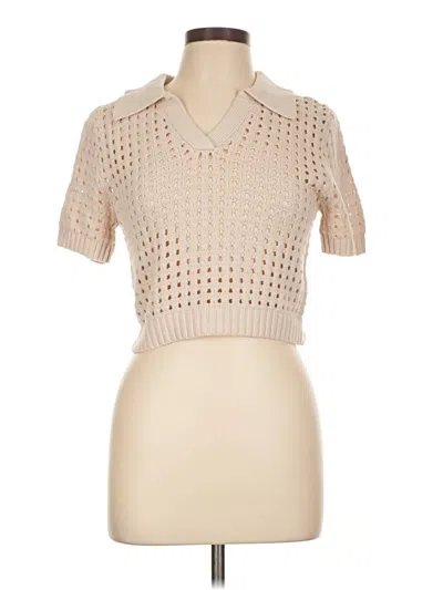 Pre-owned Willow & Wind Pullover Sweater In Brown